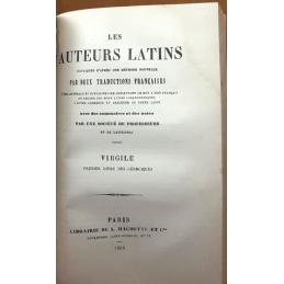 Les Bucoliques et les Géorgiques. Les auteurs latins expliqués d'après une méthode nouvelle par deux traductions françaises